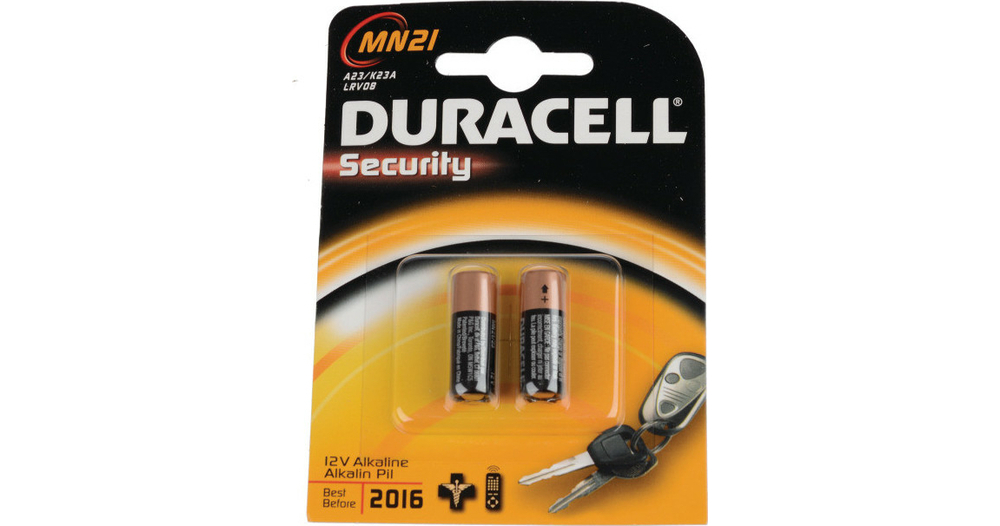 Duracell Blister de 2 piles MN21 - 23A de marque Duracell - Piles Duracell  - energy01