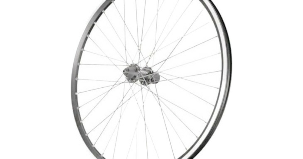 Ruota posteriore Deore FHM530 per V-Brake argento - VELOMANIA Suisse