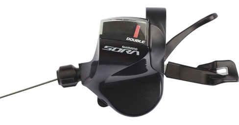 Schalthebel links Sora für Flatbar