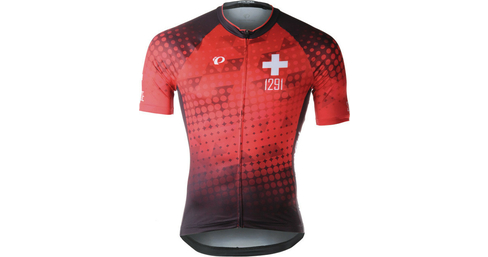 Kurzarmtrikot Elite Interval Schweiz Edition