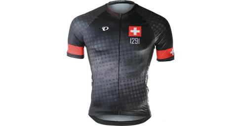 Kurzarmtrikot Elite Interval Schweiz Edition