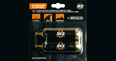 CO2-Kartuschen 24g (2 Stück)