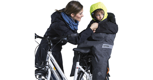 Coque thermique pour siège vélo enfant OPOSSUM