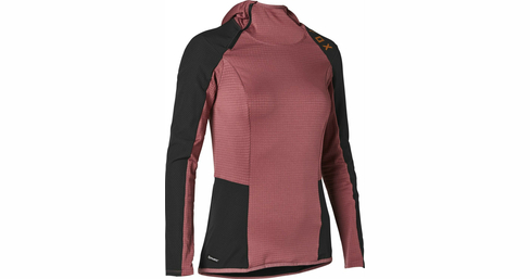 Maillot manches longues capuche Defend thermo femme