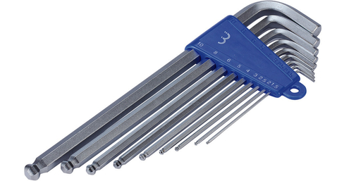 Inbusschlüssel-Set 1.5–10 mm