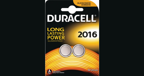 Batterie CR2016 3V Lithium flach