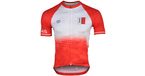 Kurzarmtrikot Elite Interval Limited Valais
