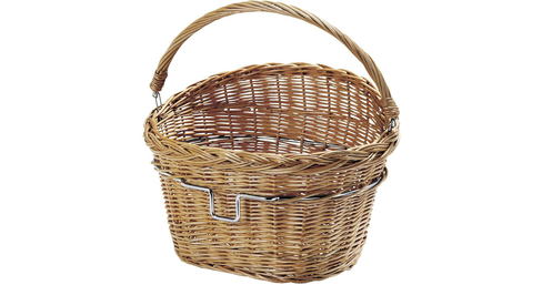 Vorderradkorb aus Weide 18 l