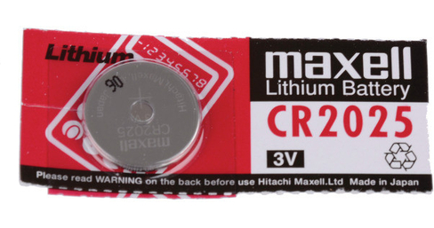 Pile CR2025 3v-Lithium