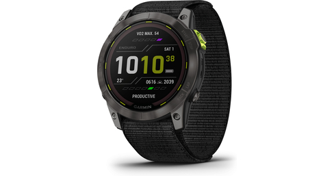 Enduro 2 Titanium Nylon GPS-Uhr