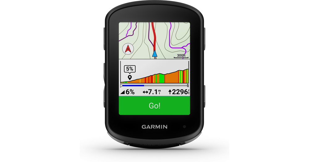 Compteur vélo GPS Garmin Edge 540 Solar recharge solaire GPS