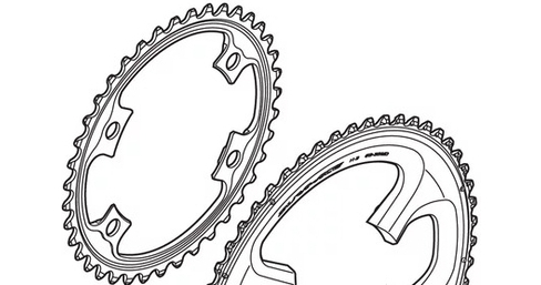 Plateau Dura ace 9000 34 dents 2X11V 4X110mm