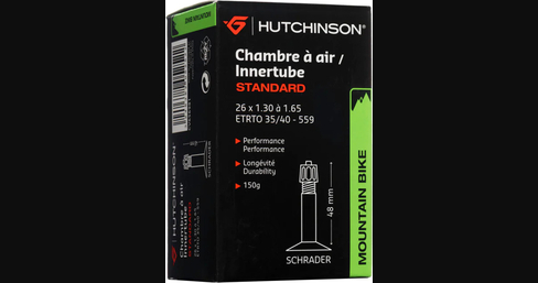 CHAMBRE A AIR 27.5x1,9/ 2,5 VALVE SCHRADER 48 MM