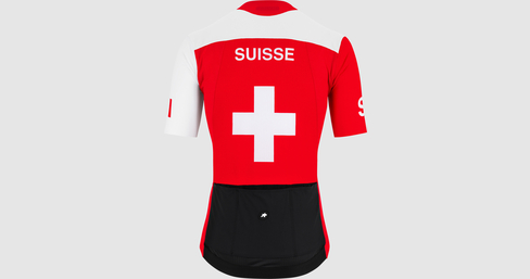 Maillot manches courtes Suisse Fed S9 Targa