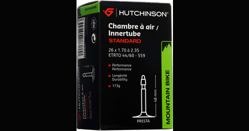 Standardschlauch 26x1.7–2.35 Presta 48mm