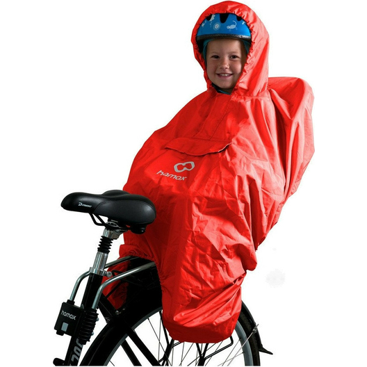 Cape de pluie pour siège enfant de vélo - protection contre l
