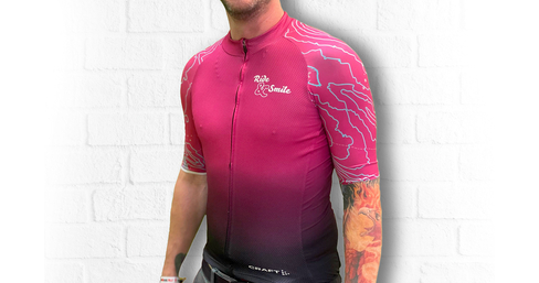 Kurzarmtrikot Ride & Smile (Unisex)