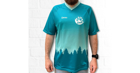 Kurzarmtrikot Ride & Smile (Doppelt)