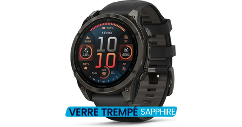 Fenix 8 AMOLED Sapphire 51 mm GPS-Uhr