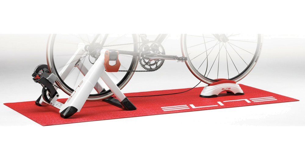 Tapis d'entrainement home trainer - VELOMANIA Suisse