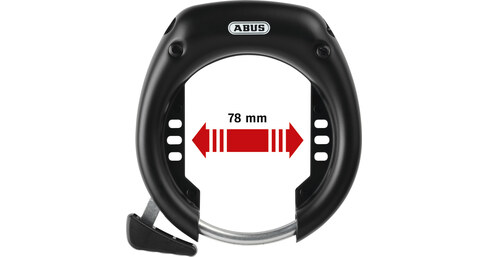 Antivol cadre à clé Shield Plus 5750L NR