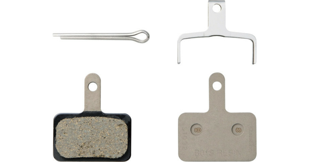 Plaquette de frein-Resin h03a avec ressort et Goupille Fendue.