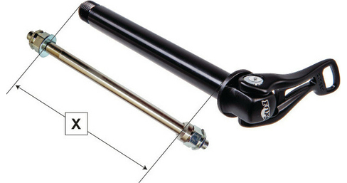 Adapter für Hinterradachse