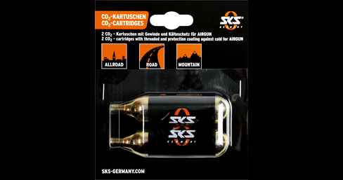 CO2-Kartuschen 16g (2 Stück)